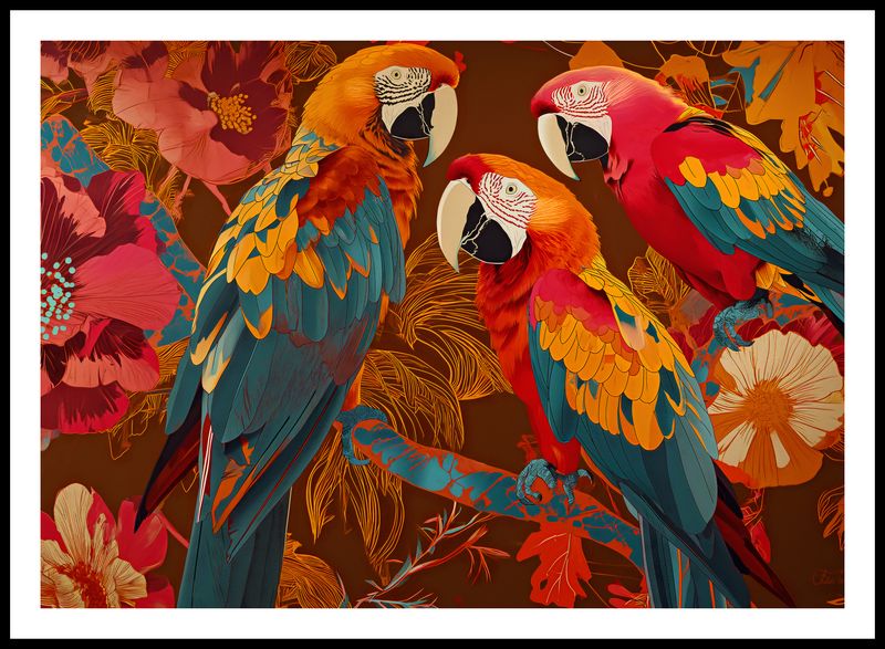 Plakat 84,1x59,4cm Kolorowe Ary zdjęcie 3