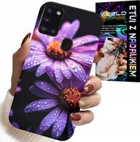 ETUI DO SAMSUNG GALAXY A21s - RÓŻOWA STOKROTKA KWIATY POKROWIEC CASE