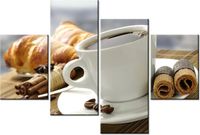 140CM 70 OBRAZ ROMANTYCZNE ŚNIADANIE ŚCIENNY