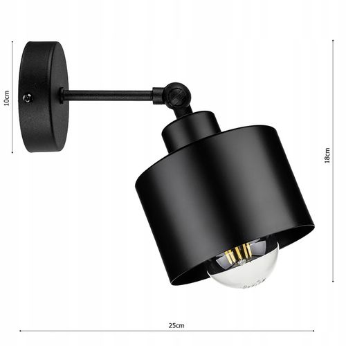 Lampa Ścienna Kinkiet Loft Edison LED na Arena.pl