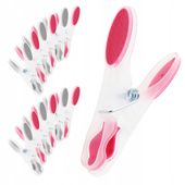 Klamerki Spinacze Do Bielizny Prania 12 szt Żabki