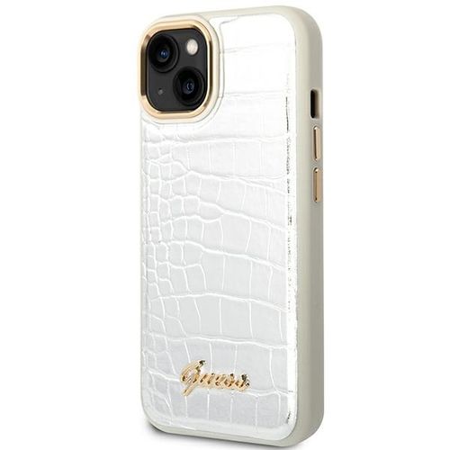 Etui Guess do iPhone 15 Plus, iPhone 14 Plus, Srebrny na Arena.pl