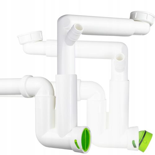 SYFON UMYWALKOWY Przyścienny Oszczędzający Miejsce DO UMYWALKI PRALKI fi 32 na Arena.pl