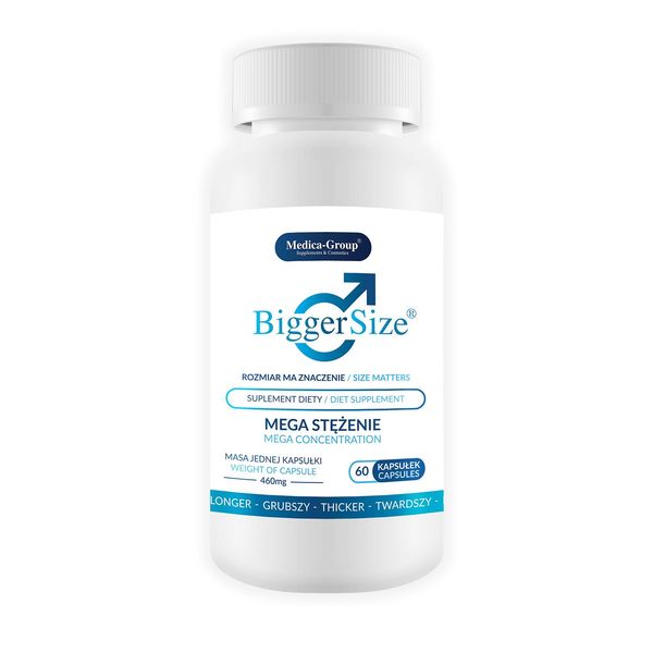 Supl.diety-Bigger Size - kapsułki 60 szt zdjęcie 1