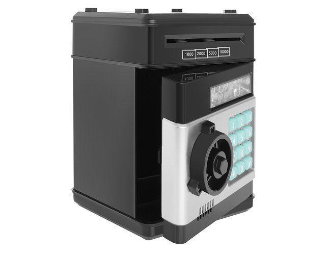 Skarbonka - sejf / bankomat elektroniczny zdjęcie 6