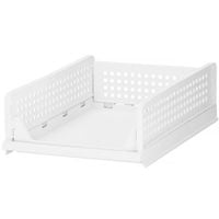 Pojemnik do szafy 14 cm wielofunkcyjny organizer na ubrania biały