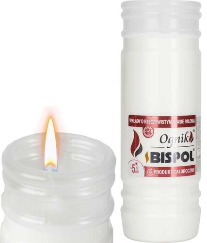 bispol - wkład zalewany ognik wp5n - 18 szt. na Arena.pl