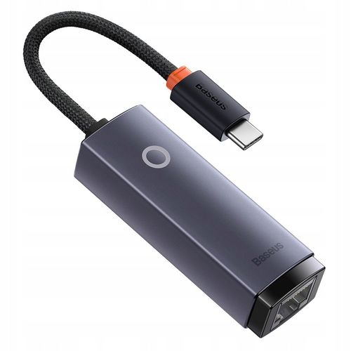 BASEUS ADAPTER PRZEJŚCIÓWKA KARTA SIECIOWA INTERNETOWA LAN USB-C RJ45 100MB na Arena.pl