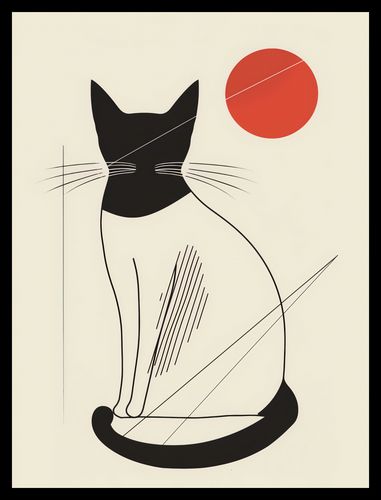 Plakat 30x40cm Czerwony Krąg na Arena.pl