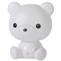 Dziecięca lampka nocna BEAR 71590/03/31 LED 3W dotykowa MIŚ animals biały