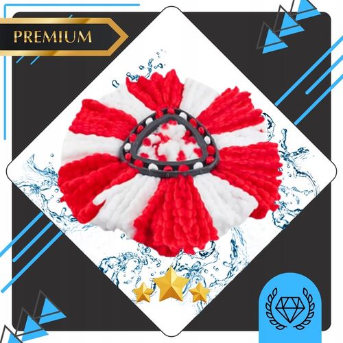 6x WKŁAD DO MOPA OBROTOWEGO MOP ZAMIENNIK VILEDA TURBO WKŁAD MEGA CHŁONNE na Arena.pl