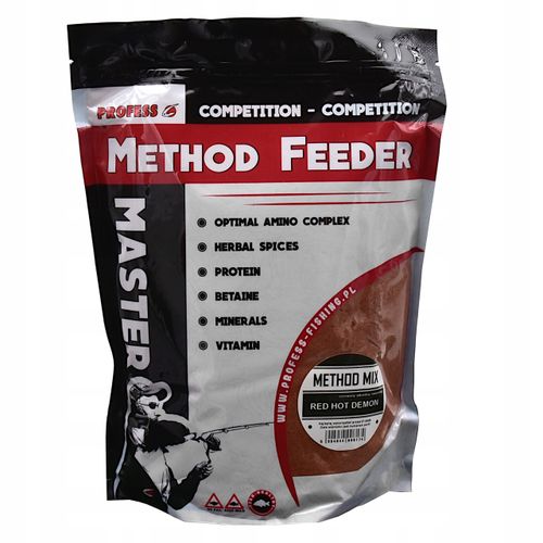 Zanęta Profess METHOD FEEDER Master RED HOT DEMON na Arena.pl