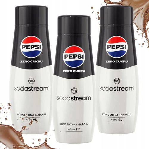 SYROP DO SATURATORA SODASTREAM PEPSI MAX BEZ CUKRU KONCENTRAT 440ML na Arena.pl