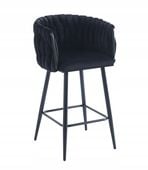 hoker h7-fx velvet czarny (stelaż czarny)