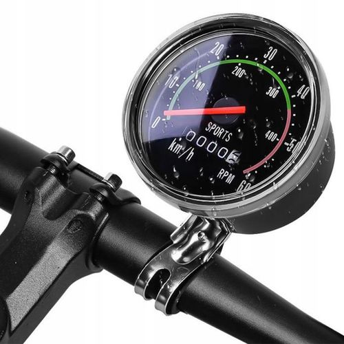 LICZNIK ROWEROWY RETRO BEZBATERYJNY WODOODPORNY XL na Arena.pl