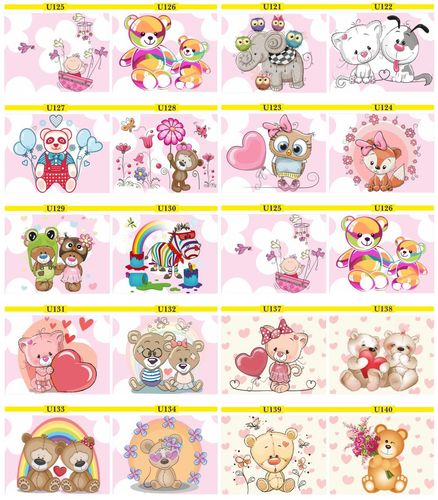 FOTOTAPETA 3d dla dzieci miś misie pluszaki sówki na Arena.pl