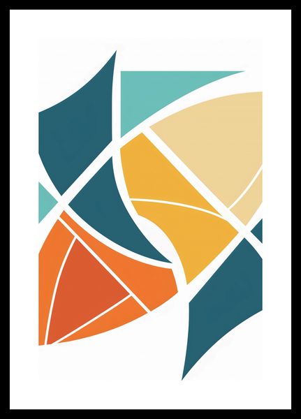 Plakat 53x81cm Geometria Wiatru zdjęcie 3