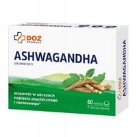 Ashwagandha, tabletki powlekane, DOZ Product, 60 szt.