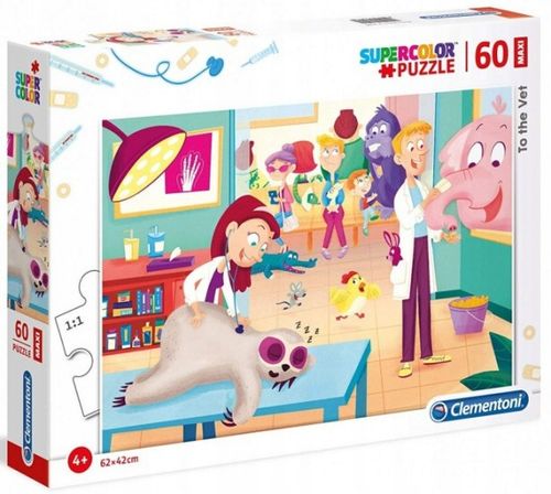 CLE puzzle 60 maxi To the Vet 26446 na Arena.pl