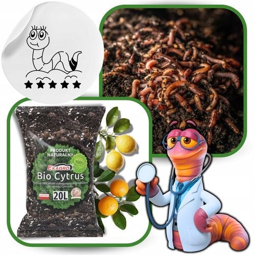 BIO Podłoże do Cytrusów 20l EKO Ziemia Oliwki Mango Awokado na Arena.pl