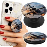Uchwyt do telefonu Popsocket na palce/stojak HELIKOPTER WOJSKO MILITARIA