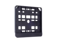 Ramka na tablicę rejestracyjną motocykla, czarna