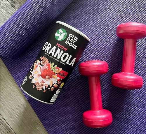 Granola Proteinowa 400g | 28g białka | dla aktywnych | One Day More na Arena.pl