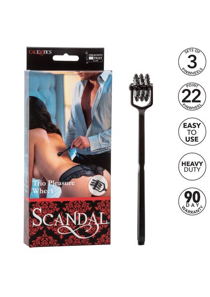 Scandal Trio Pleasure Wheel Black zdjęcie 6
