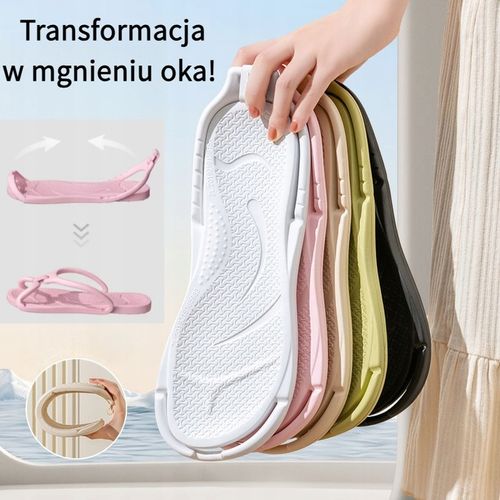 Klapki męskie basen sauna podróżne składane szybkoschnące na Arena.pl