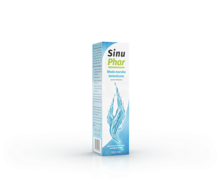 sinuphar Woda morska izoton. 100ml zdjęcie 1