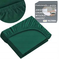 Prześcieradło z gumką 200x220 cm jersey 100% Bawełna polska jakość