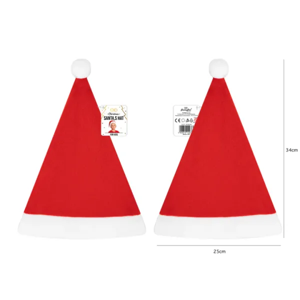 Czapka Mikołaja gładka 50cm zdjęcie 7