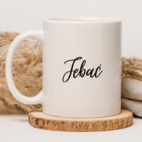 CHAMSKI KUBEK BEZ CENZURY | ŚMIESZNY PREZENT | DO PRACY BIURA DOMU | 330 ml