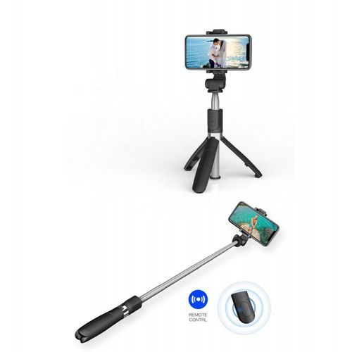 TECH-PROTECT L01S BLUETOOTH SELFIE STICK TRIPOD BLACK na Arena.pl