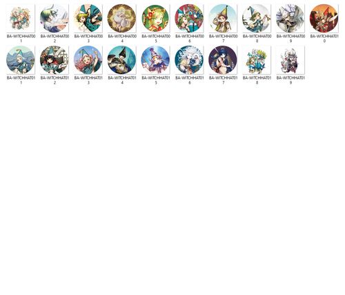 Przypinka Witch Hat Atelier DO WYBORU na Arena.pl