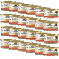 Purina Gourmet Mokra karma dla kotów z wołowiną i pomidorem 85 g x 24 sztuk