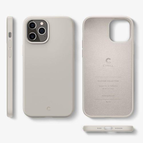 Spigen Cyrill Silicone iPhone 12 Pro / iPhone 12 Stone na Arena.pl