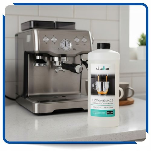UNIWERSALNY Odkamieniacz w Płynie do Ekspresów Ekspresu 1000ml Drekker na Arena.pl