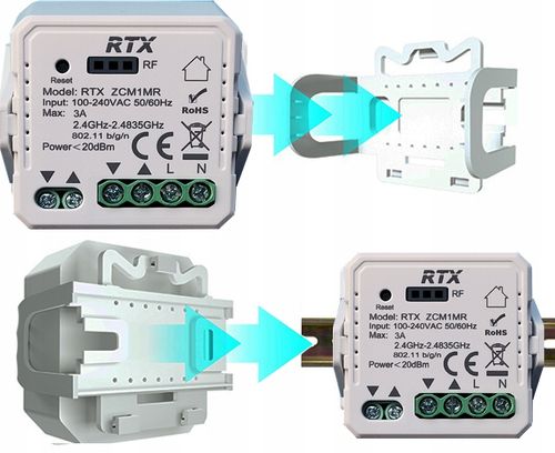 RTX Moduł Sterownik Rolet TUYA ZigBee TUYA DOPUSZKOWY na Arena.pl