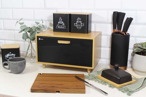 chlebak pojemnik bambusowy na pieczywo 4252 na Arena.pl