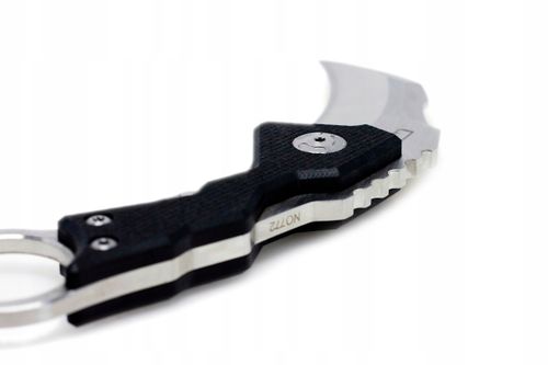 Karambit taktyczny nóż stal D2 etui EDC Q Pazur na Arena.pl