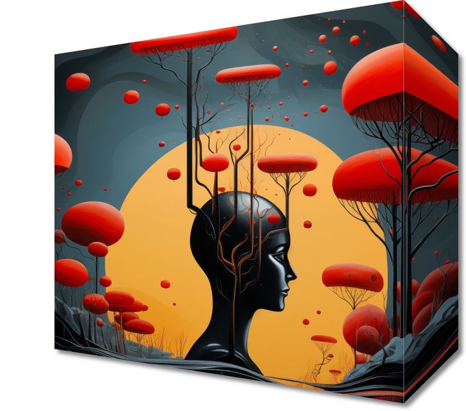 Obraz 20x20cm Myślokształty zdjęcie 1