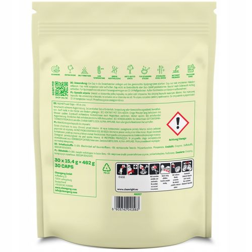 Kapsułki Tabletki do zmywarki All in One Lemon 30 szt Power niemieckie 12w1 na Arena.pl