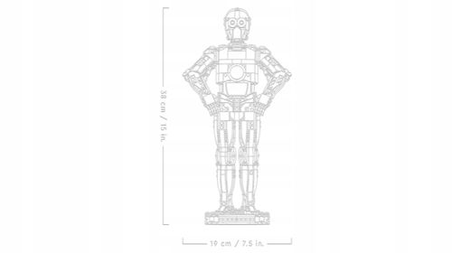 LEGO Star Wars 75398 C-3PO na Arena.pl