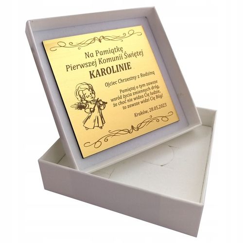 SREBRNY ŁAŃCUSZEK PANCERKA+KRZYŻYK 925+GRAWER DLA CHŁOPCA NA CHRZEST ROCZEK na Arena.pl