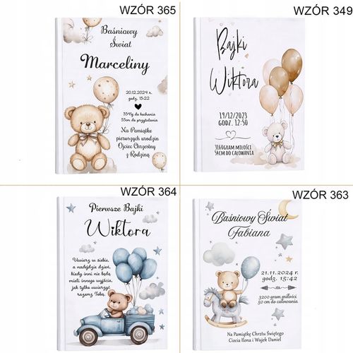 Bajki dla dzieci prezent na Roczek Chrzest Urodziny Imię dziecka na Arena.pl