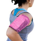opaska na ramię do biegania ćwiczeń fitness armband xl różowa