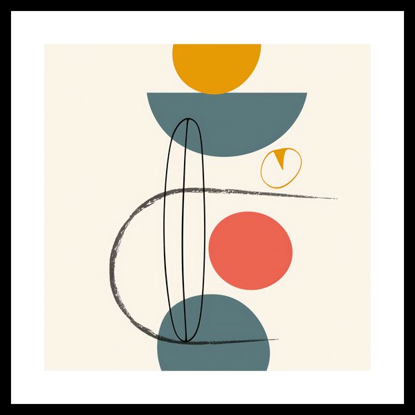 Plakat 30x30cm Równe Kompozycje zdjęcie 3