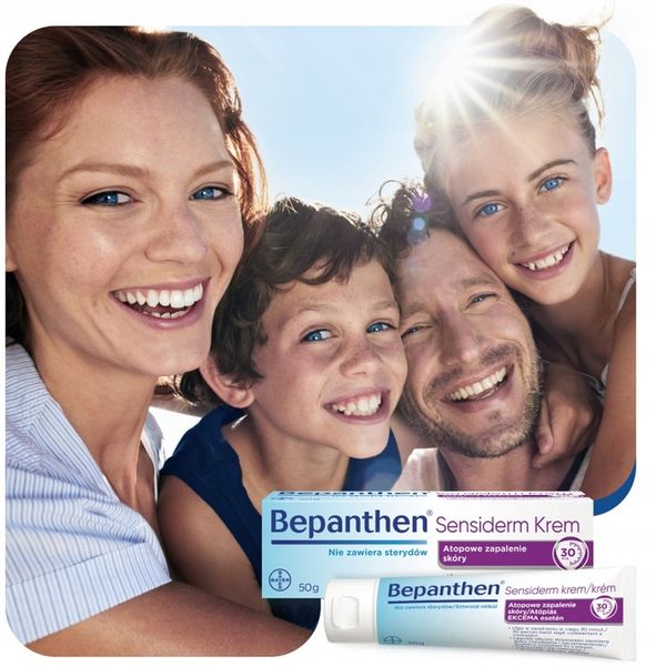 Bepanthen Sensiderm krem 50g zdjęcie 3