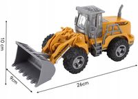 ZABAWKA DLA DZIECI KOPARKA BULDOŻER SPYCHACZ STEROWANA NA PILOT MASZYNA 3+